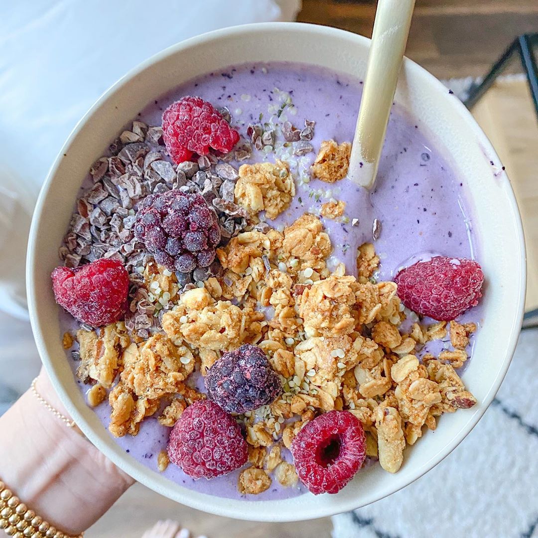 Purple Smoothie Bowl