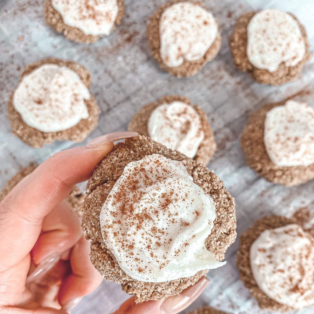 Iced Gingerbread Cookies