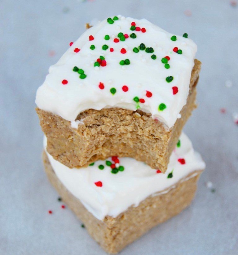 3-Ingredient No Bake Sugar Cookie Bars Recipe