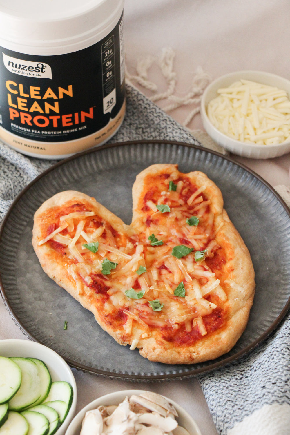 Just Natural Clean Lean Protein Pizza Dough Nuzest USA