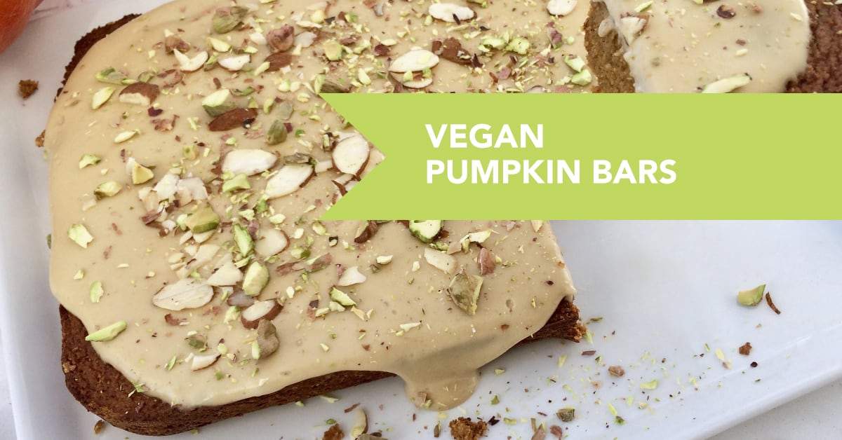 Vegan Pumpkin Bars Recipe