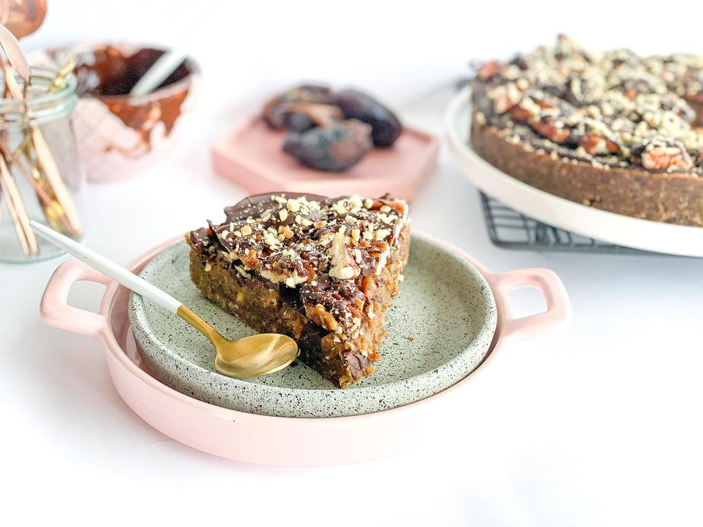 Chocolate pecan pie
