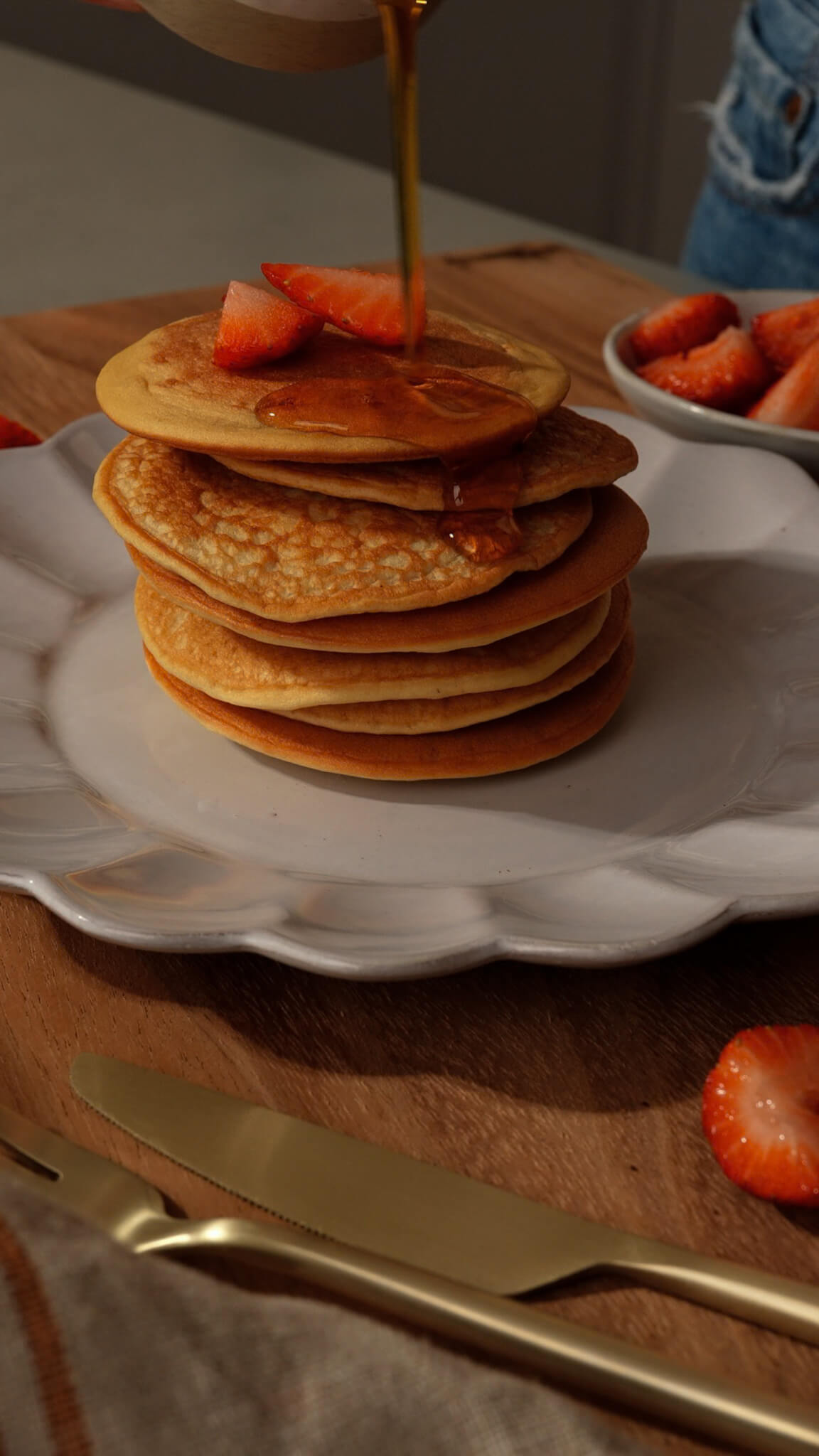 Fluffy Vanilla Protein Pancakes - Nuzest USA
