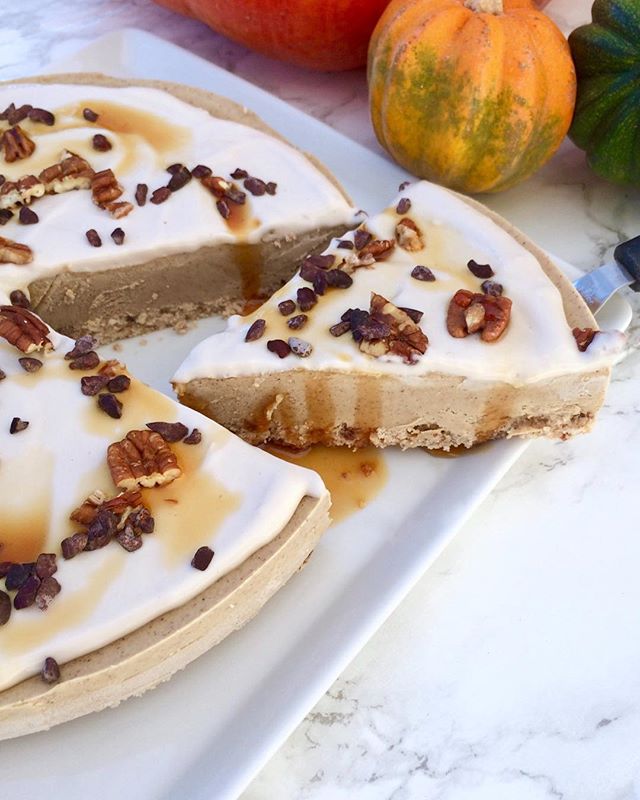 Raw Vegan Pumpkin Cheesecake Recipe