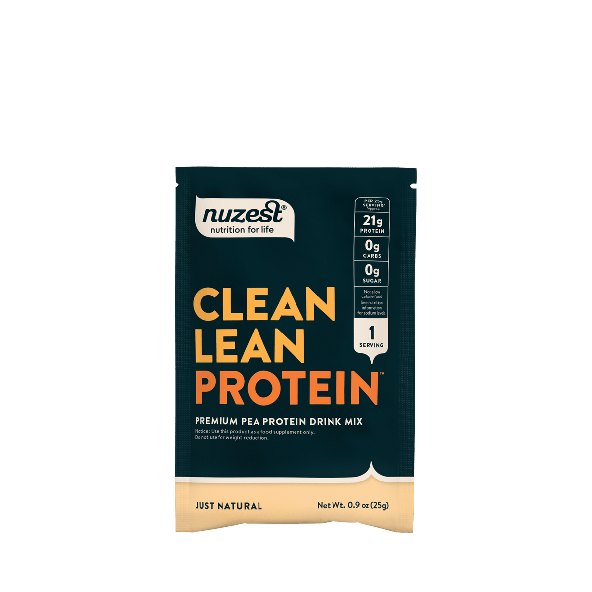 Nuzest - Clean Lean Protein Sachets - Smooth Vanilla Single Serving 5