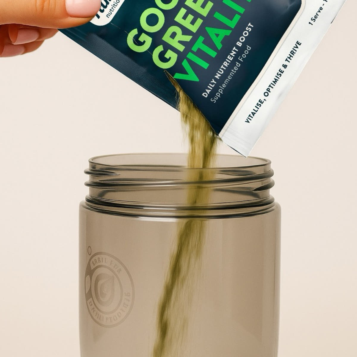 Nuzest - Good Green Vitality Travel Sachets - 5 Sachet Pack (5 servings) 3