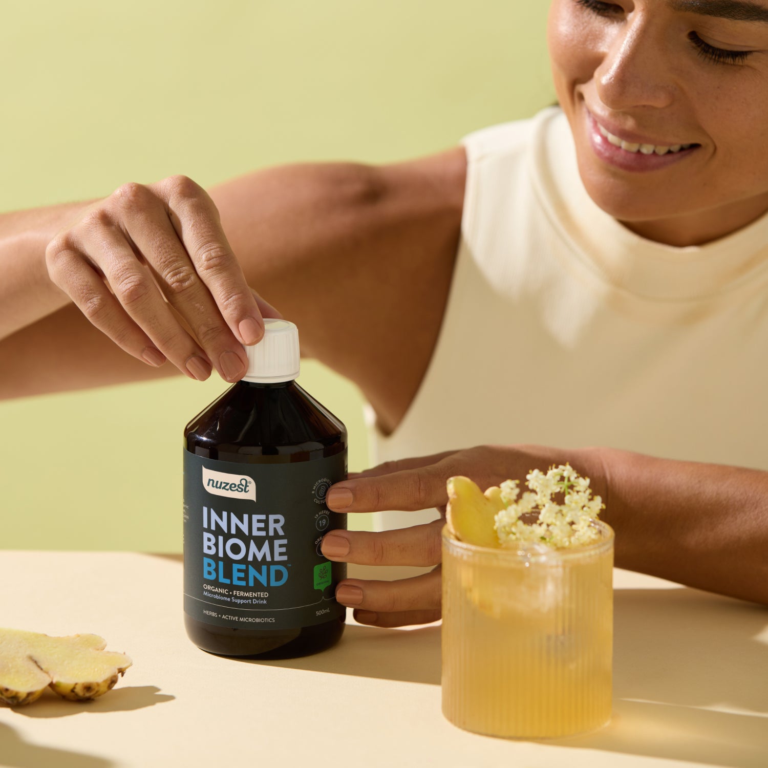 Inner Biome Blend: Organic Liquid Probiotics for Gut Health