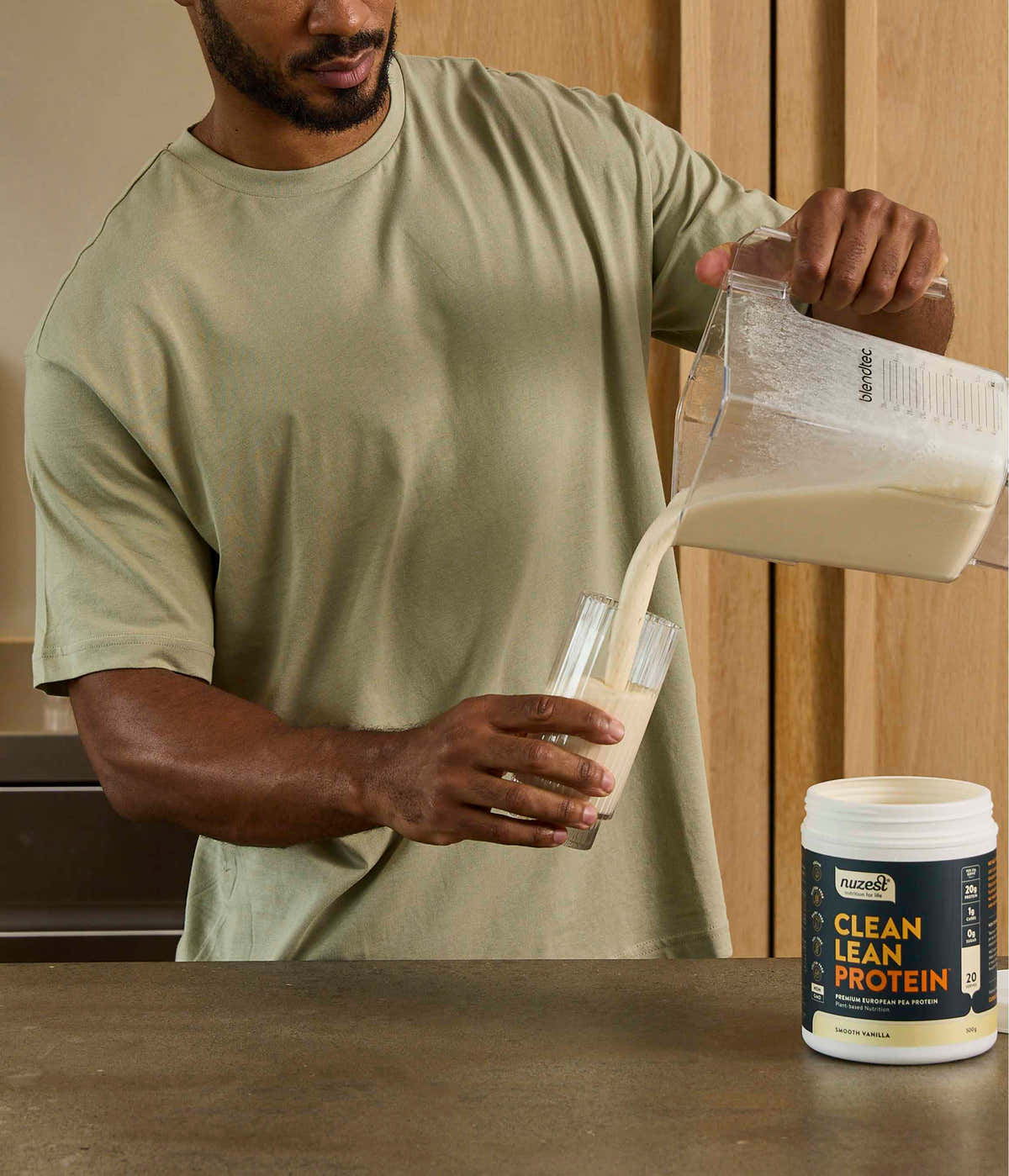 Nuzest - Clean Lean Protein - LGC screened - 20 Servings Rich Chocolate 2