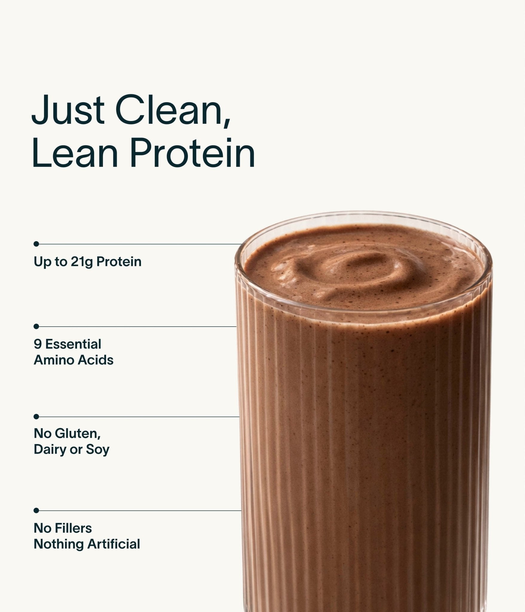 Nuzest - Clean Lean Protein - LGC screened - 20 Servings Rich Chocolate 4