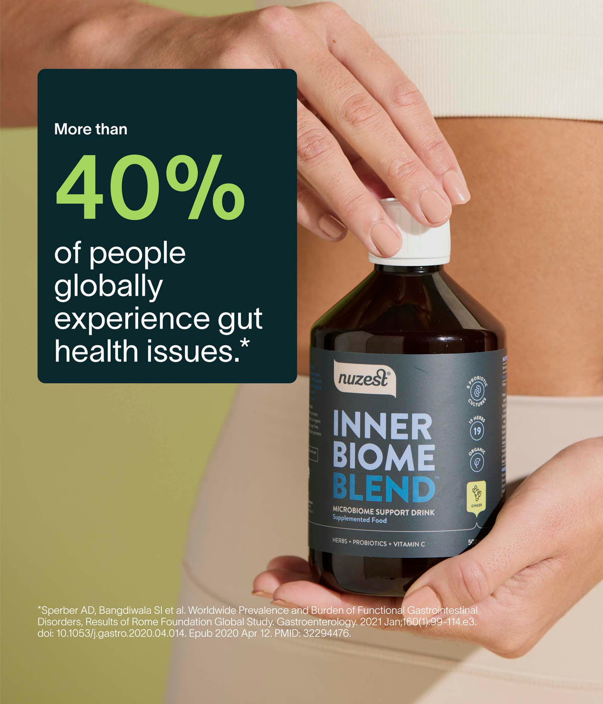 Nuzest - Inner Biome Blend - Ginger 500ml (20 Servings) 5