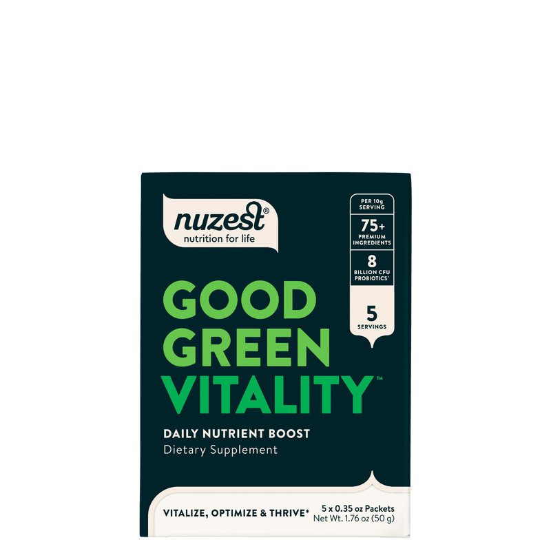 Nuzest - Good Green Vitality Travel Packs - 5 Sachet Pack (5 servings) 1
