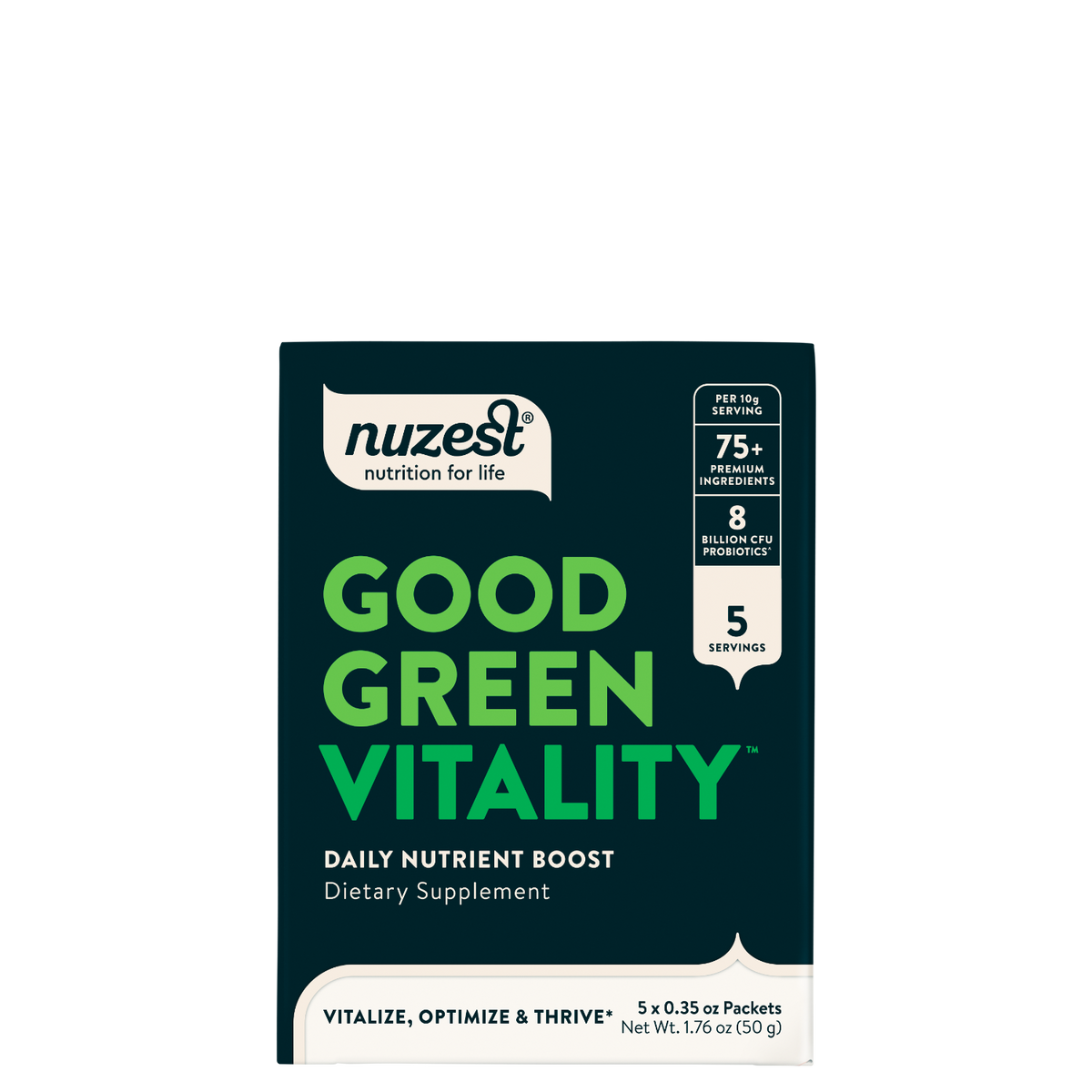 Good Green Vitality Travel Packs